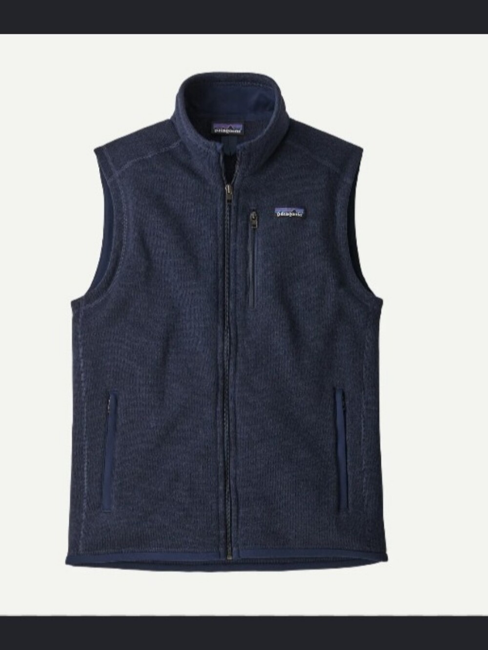 Patagonia Blue Better Sweater Gorpcore Hiking Fleece Full Zip Vest Men's Size XL